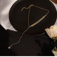 Temperament Simple Personality Wheat Ear Clavicle Chain