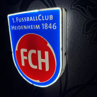 1. FC Heidenheim LED-Leuchtschild