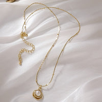 Temperament Retro Baroque Freshwater Pearl Necklace