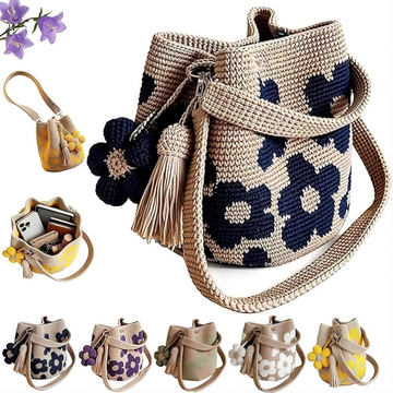 Crochet Flower Bag