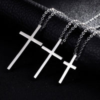 Glossy Cross Necklace