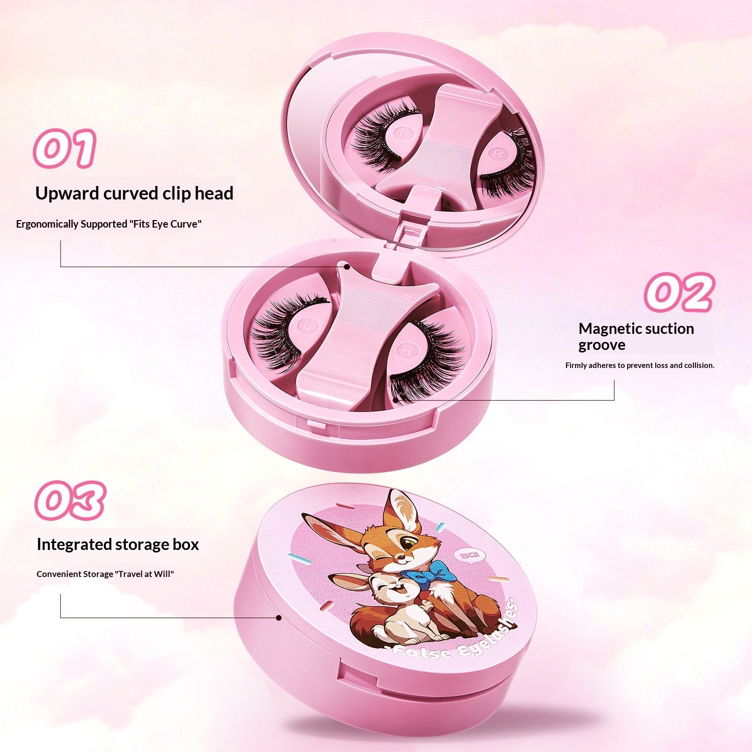 Elf Style Magnetic Eyelashes