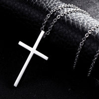 Glossy Cross Necklace