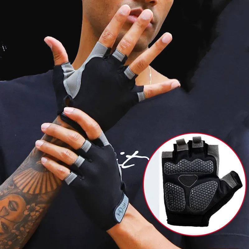Fingerless Gym Gloves