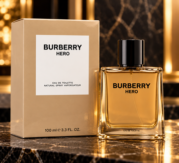 Burberry Hero Eau de Toilette Spray for Men 3.4 oz / 100 ml
