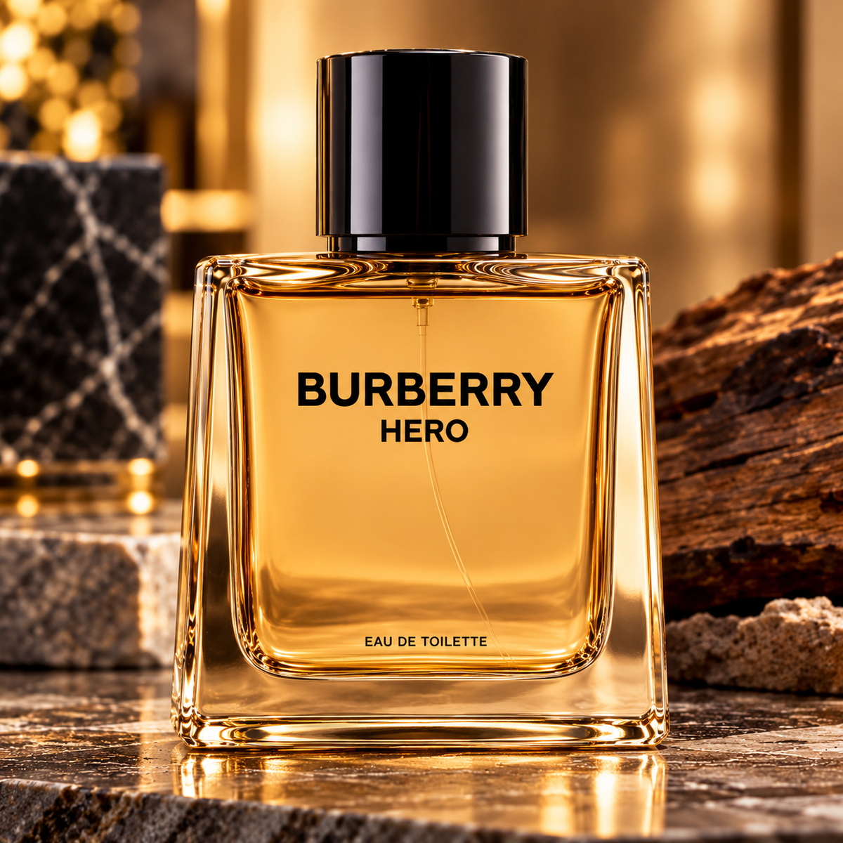 Burberry Hero Eau de Toilette Spray for Men 3.4 oz / 100 ml