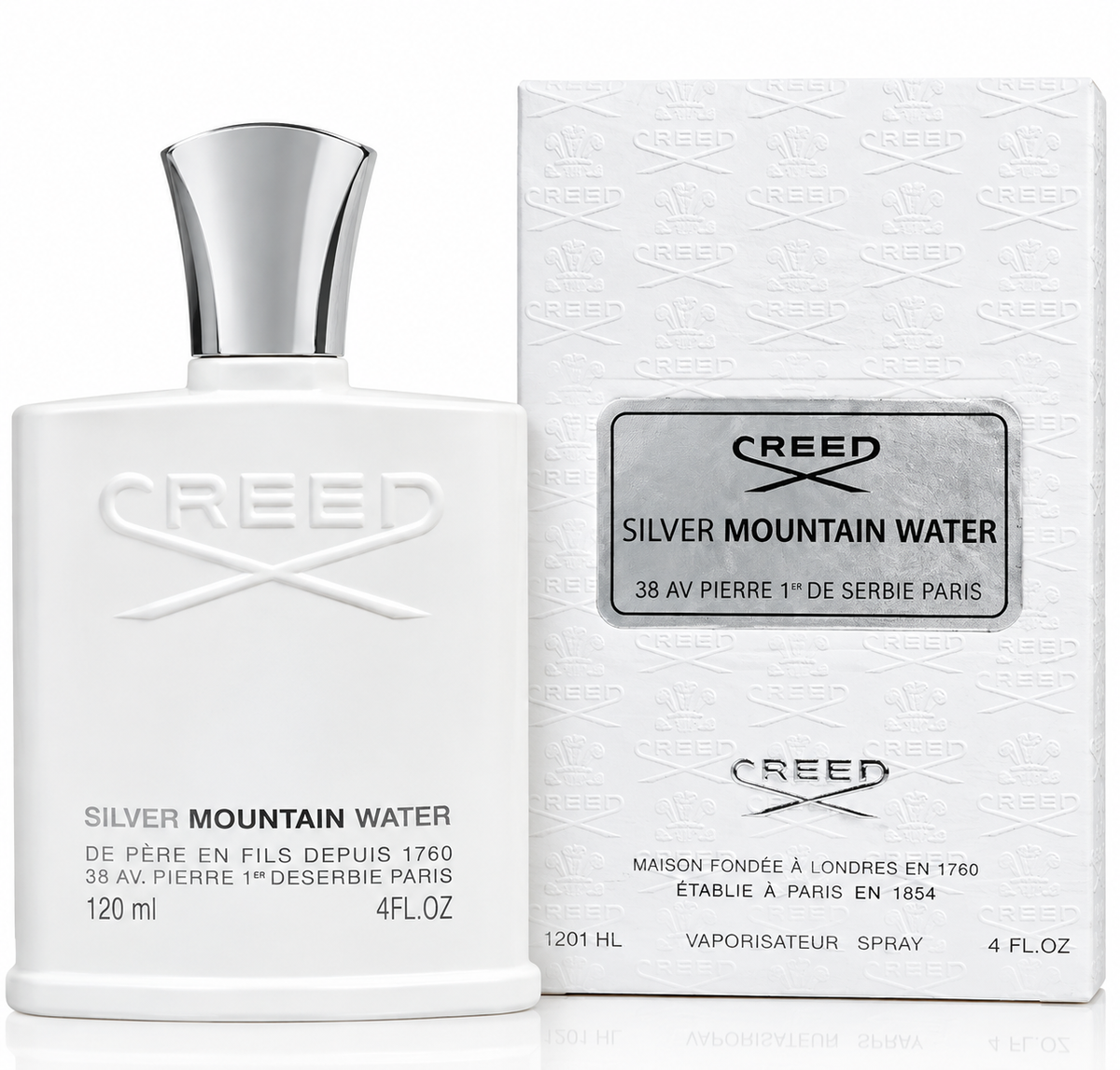 Creed Silver Mountain Water Eau de Parfum 4 oz / 120 ml