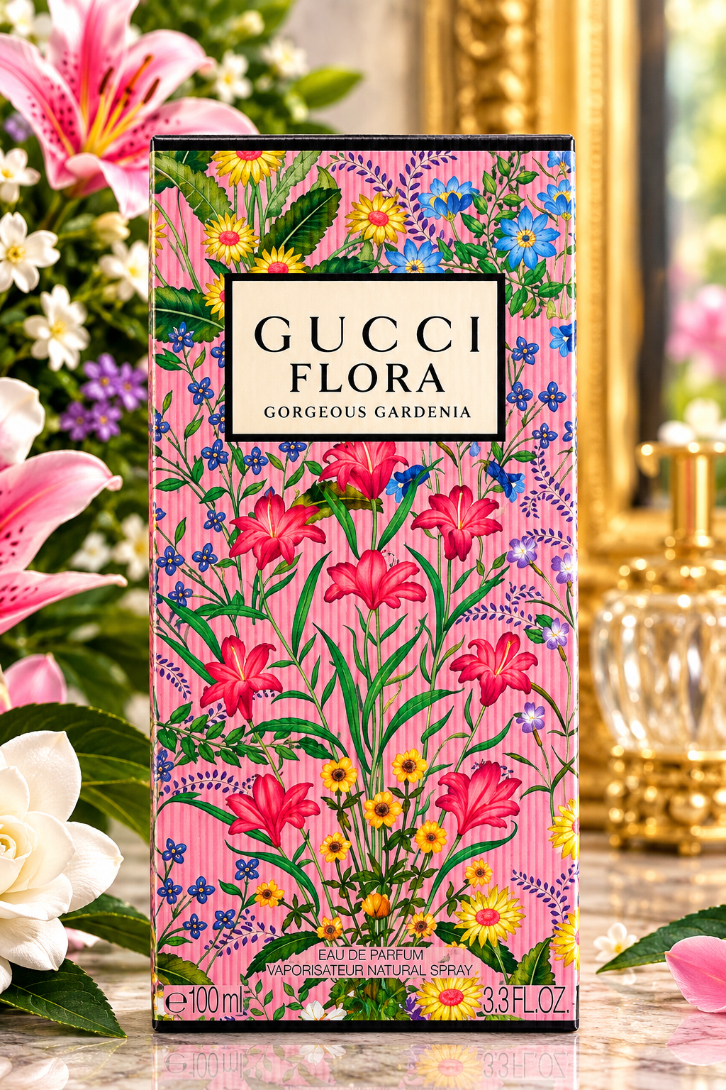 Gucci Flora Gorgeous Gardenia Eau de Parfum 3.3 oz / 100ml for Women