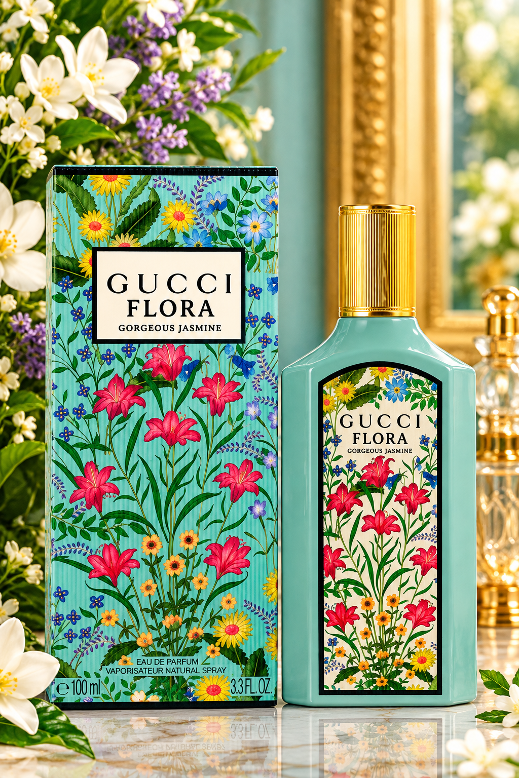 Gucci Flora Gorgeous Jasmine Eau de Parfum 3.3 oz / 100ml for Women