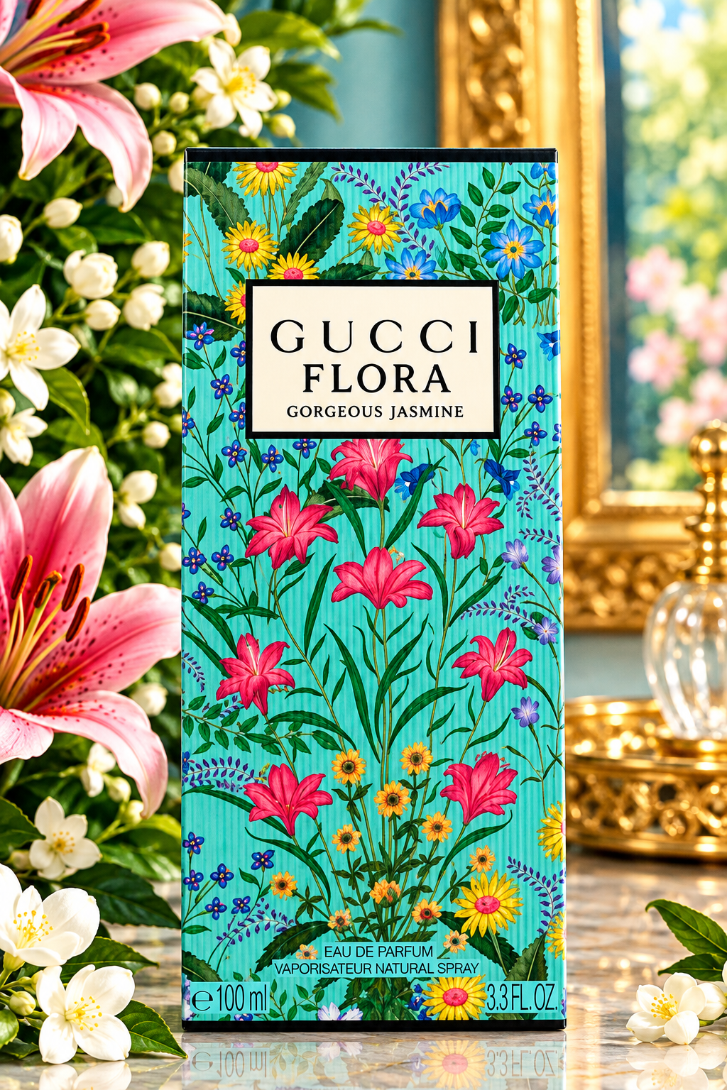 Gucci Flora Gorgeous Jasmine Eau de Parfum 3.3 oz / 100ml for Women