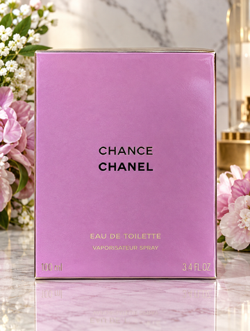 CHANEL Chance Eau de Toilette for Women, 3.4 oz / 100ml Spray