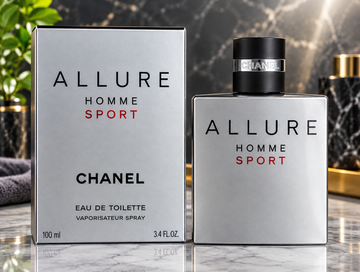 CHANEL Allure Homme Sport Eau de Toilette for Men, 3.4 oz / 100ml Spray