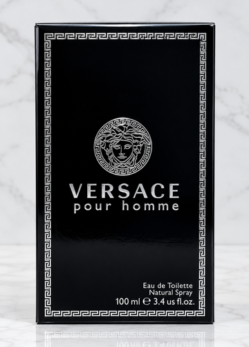 Versace Pour Homme Eau de Toilette 3.4 oz / 100ml Cologne for Men