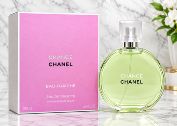 CHANEL Chance Eau Fraîche Eau de Toilette for Women 3.4 oz / 100ml – Sealed