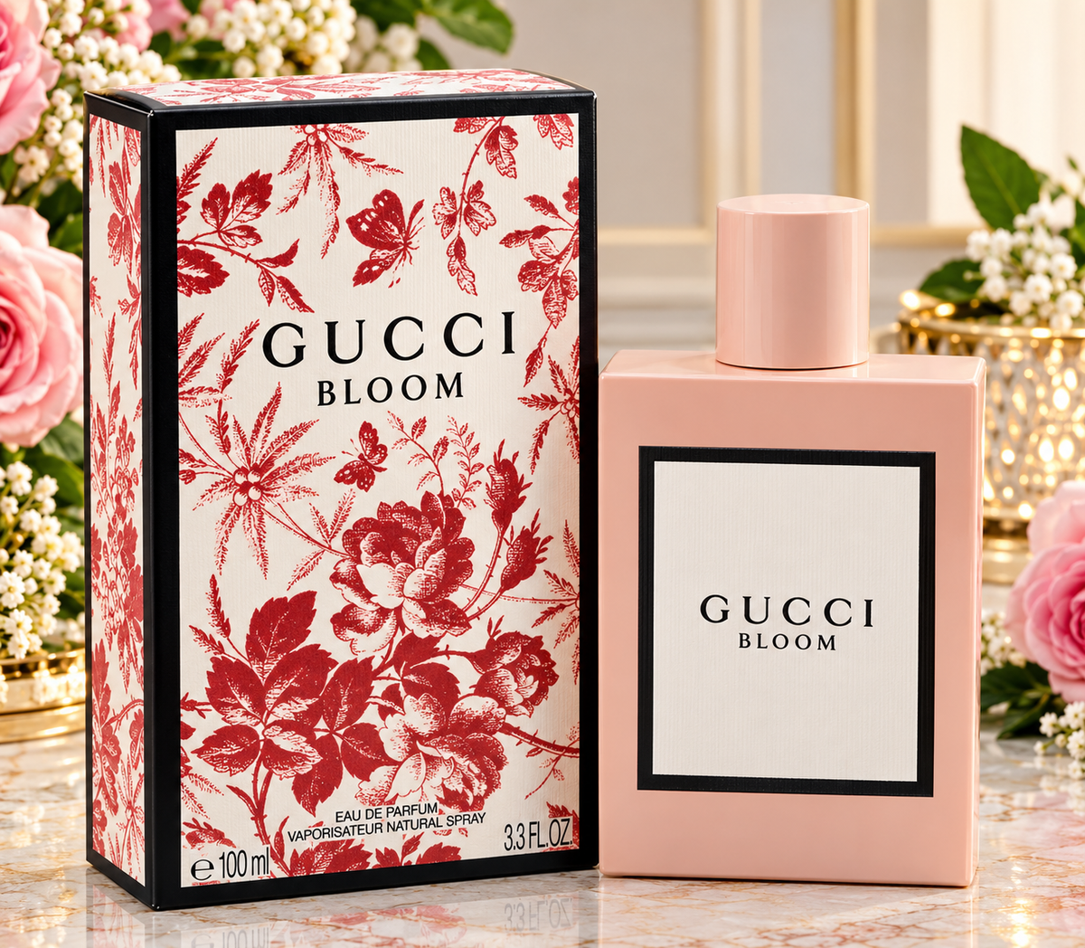 Gucci Bloom Eau de Parfum 100ml / 3.4 oz Perfume for Women