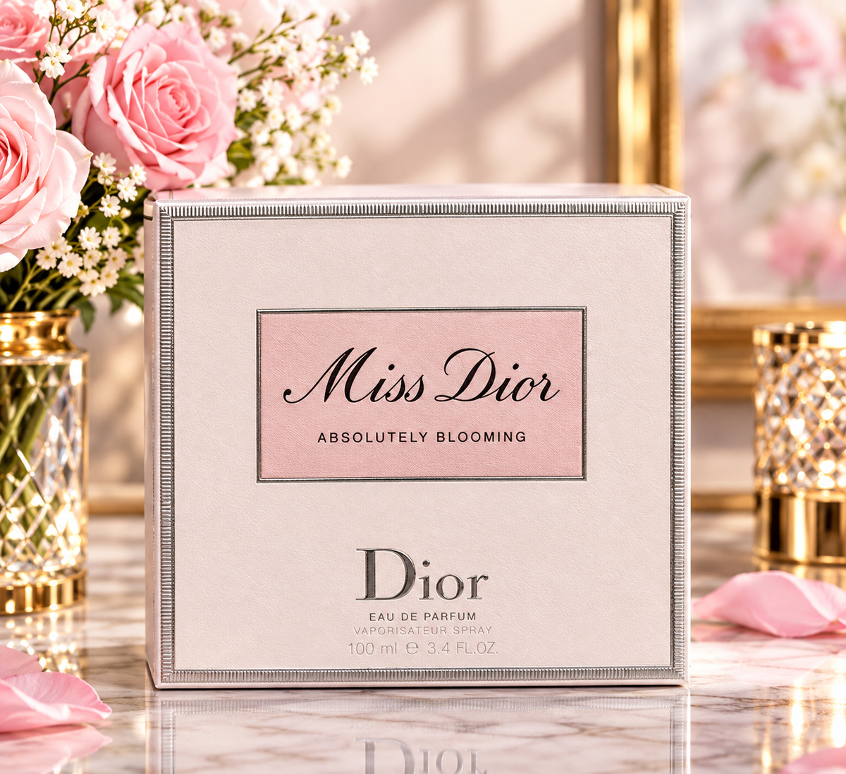 Miss Dior Absolutely Blooming Eau de Parfum 3.4 oz / 100ml for Women