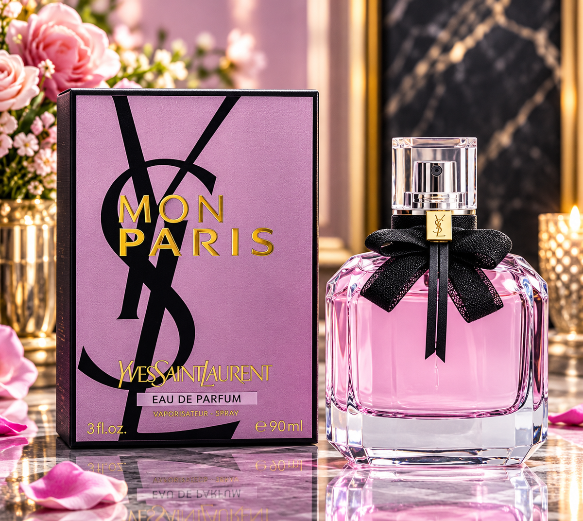 Yves Saint Laurent Mon Paris Eau de Parfum 3.0 oz / 90ml Perfume for Women