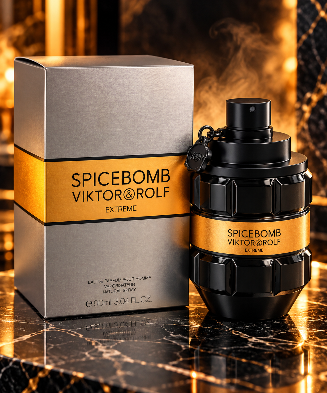 Viktor & Rolf Spicebomb Extreme Eau de Parfum for Men 3.04 oz / 90 ml