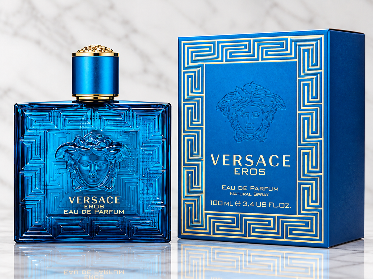 Versace Eros Eau de Parfum 3.4 oz / 100ml Cologne for Men