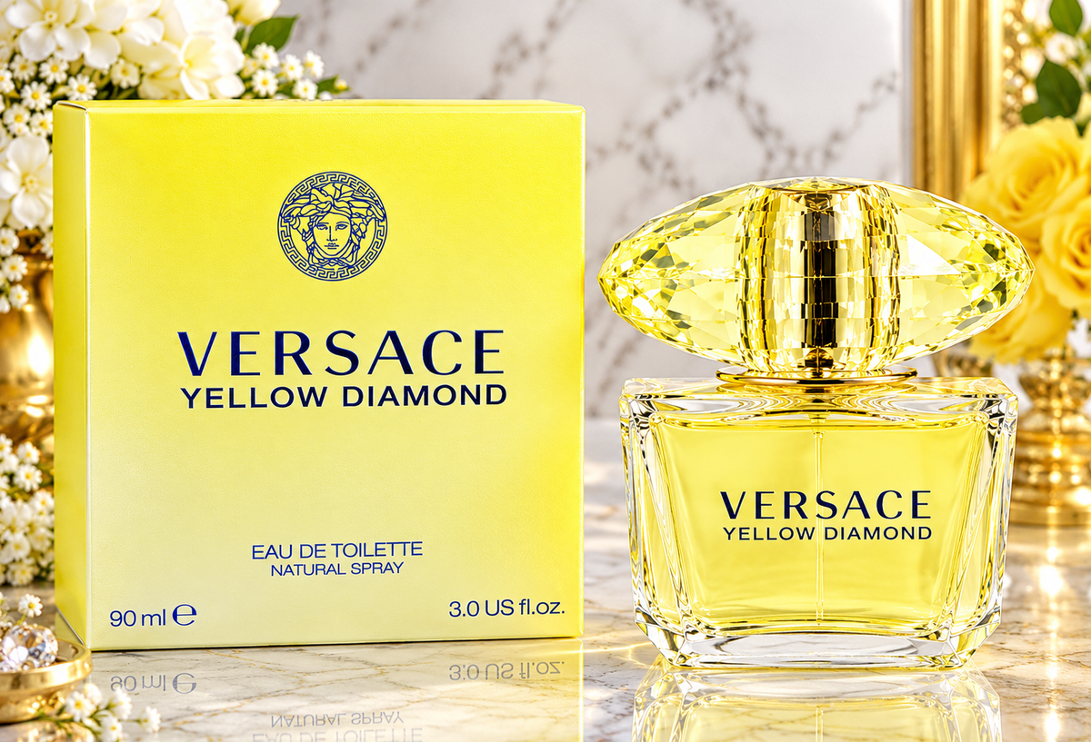 Versace Yellow Diamond Eau de Toilette 3.0 oz / 90ml Perfume for Women