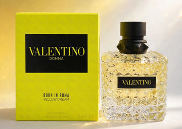 Valentino Born in Roma Donna Yellow EDP for Women – Floral Perfume, 3.4 oz / 100 mL