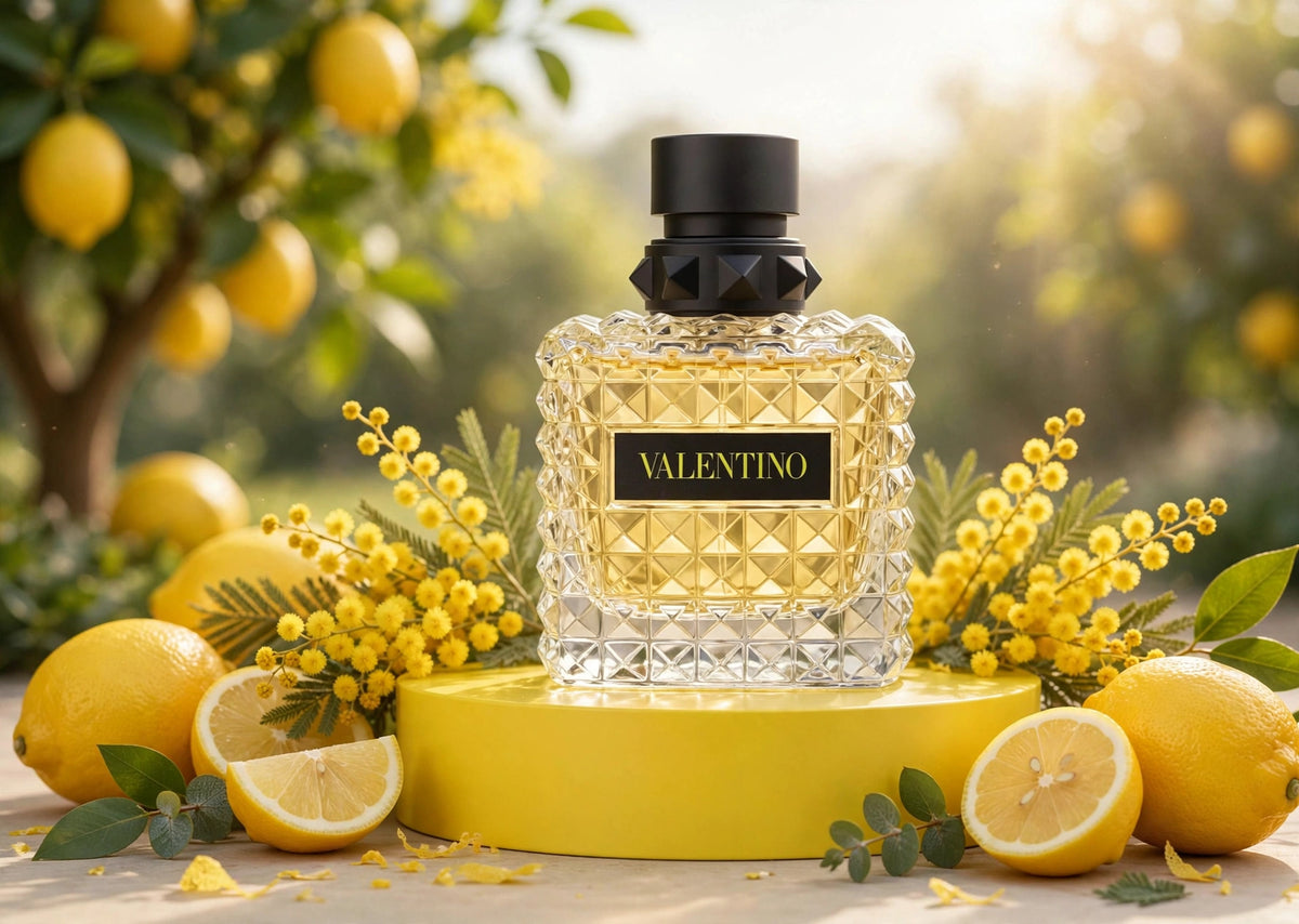 Valentino Born in Roma Donna Yellow EDP for Women – Floral Perfume, 3.4 oz / 100 mL