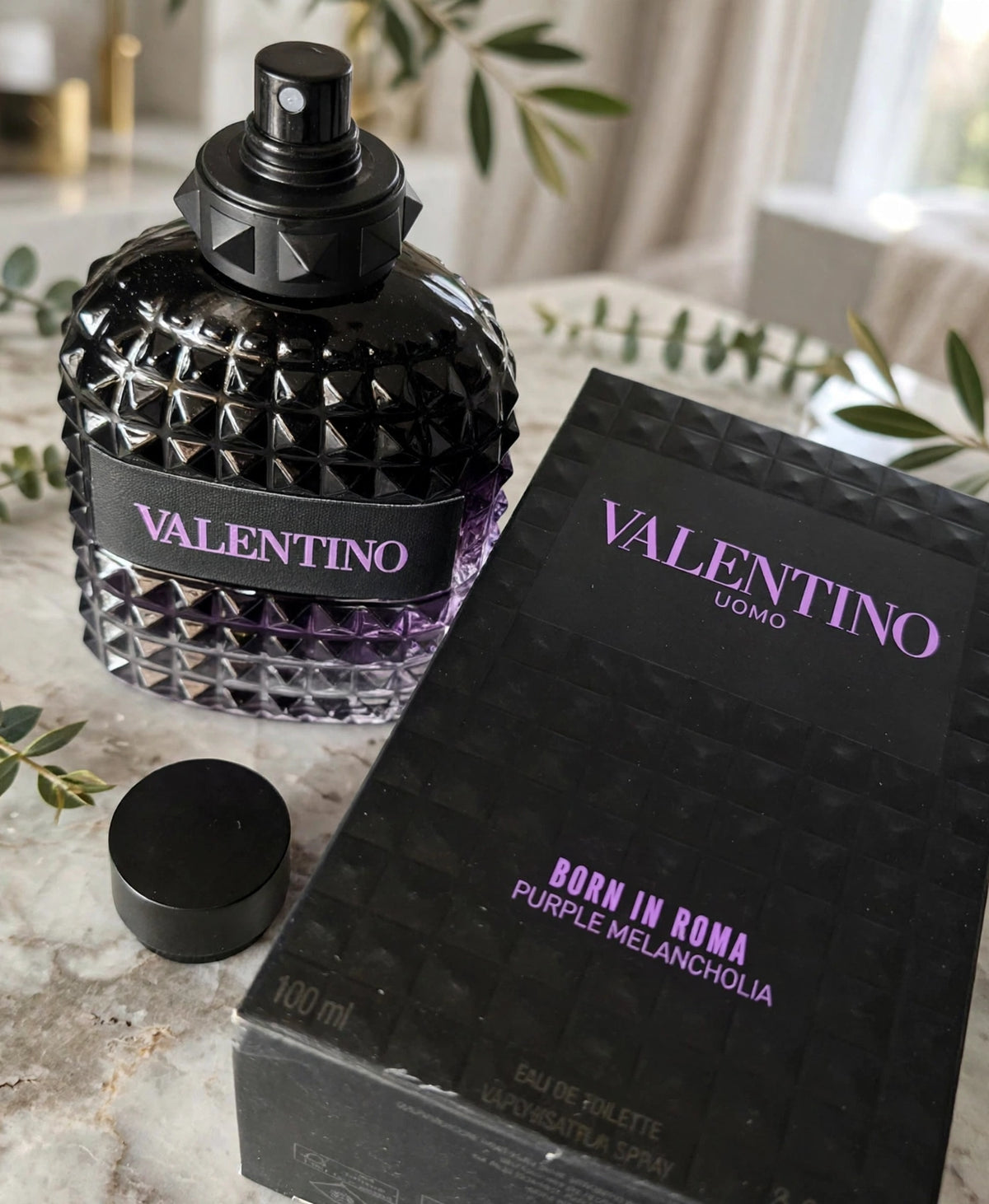 Valentino Uomo Purple Melancholia EDT – 3.4 oz / 100 mL