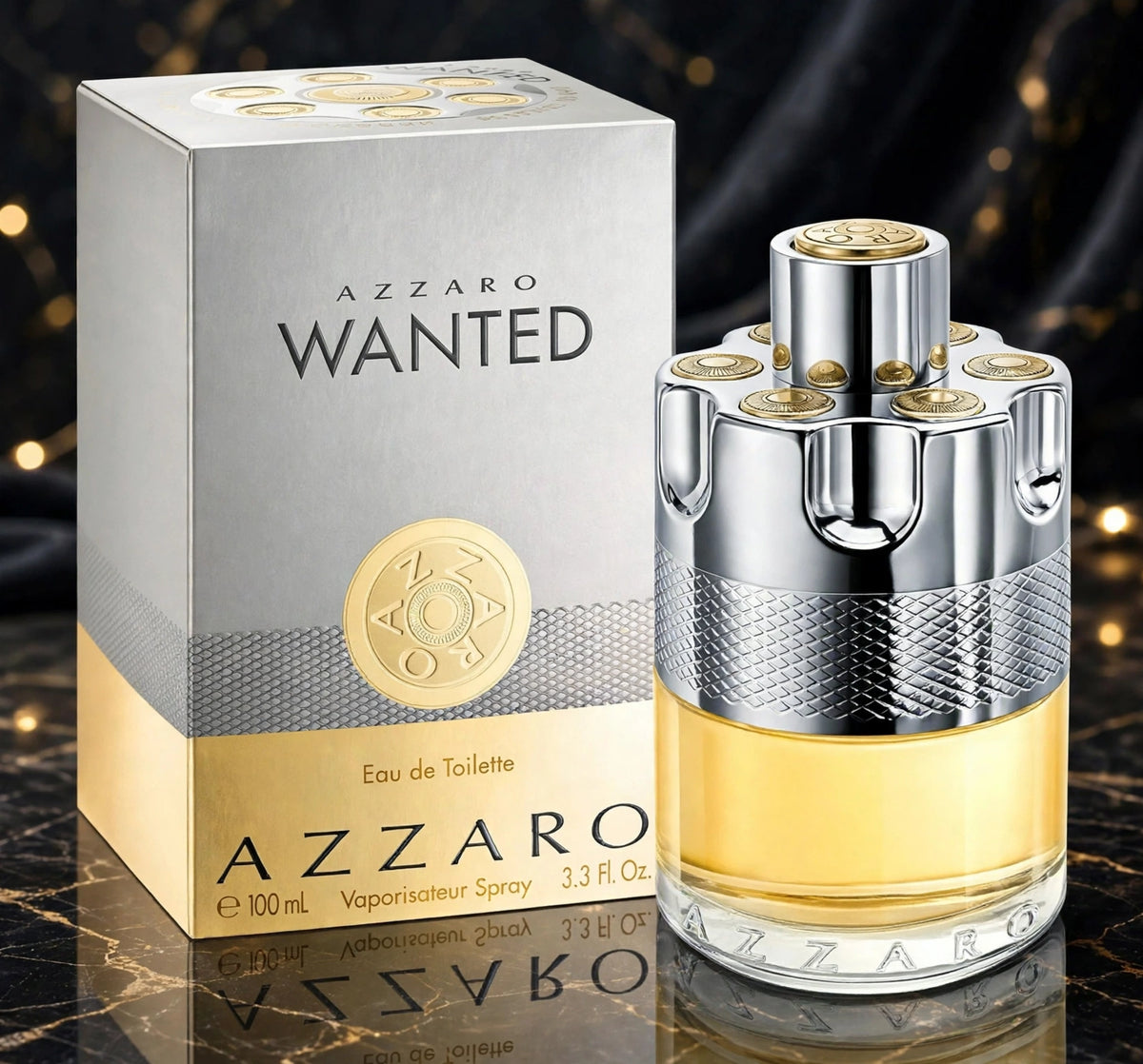 Azzaro Wanted EDT for Men – 3.3 oz / 100 mL