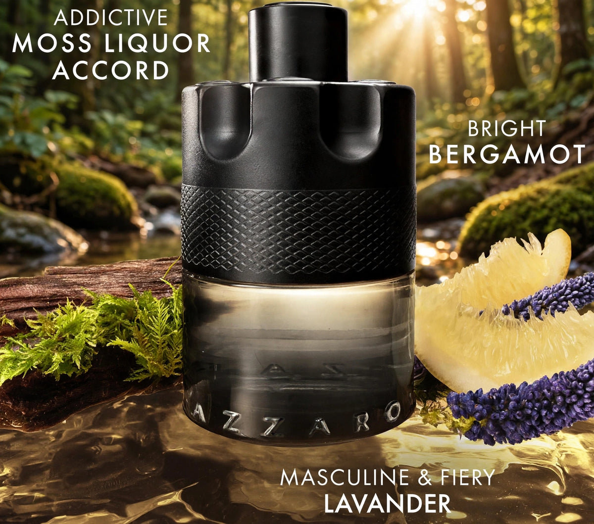 Azzaro The Most Wanted EDT Intense for Men – 1.6 oz / 50 mL