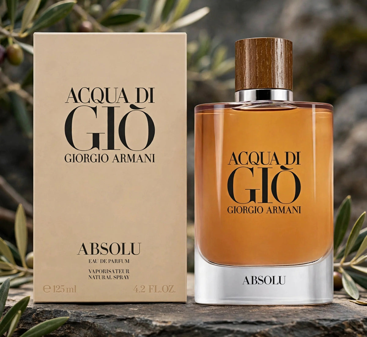 Armani Acqua Di Gio Absolu EDP Men 4.2 oz / 125ml Spray