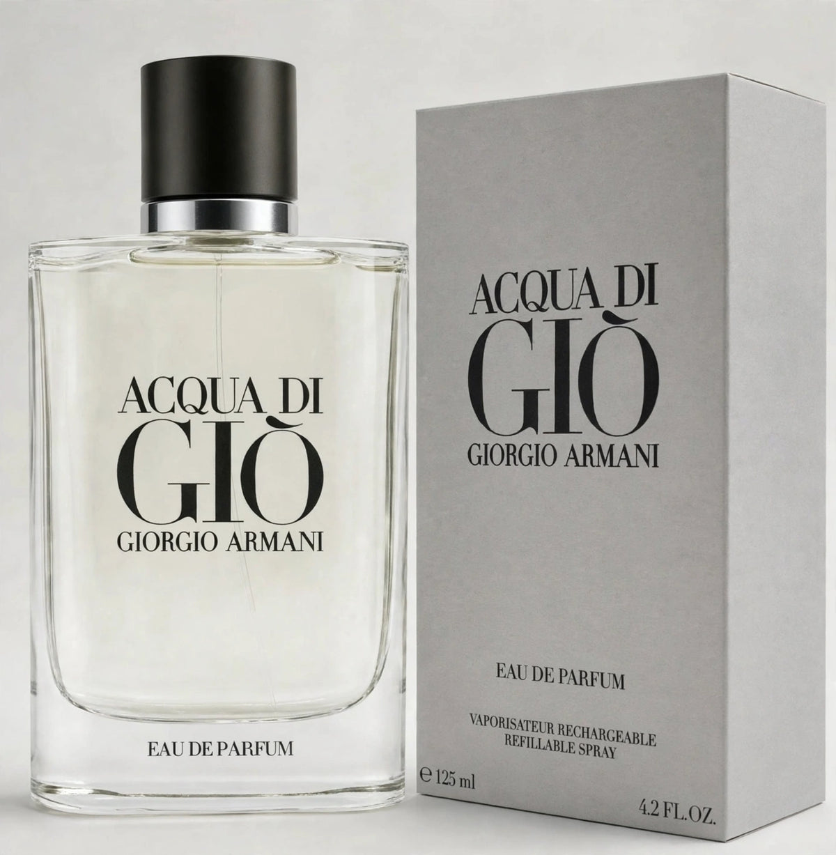 Armani Acqua Di Gio EDP Men 4.2 oz / 125ml Refillable