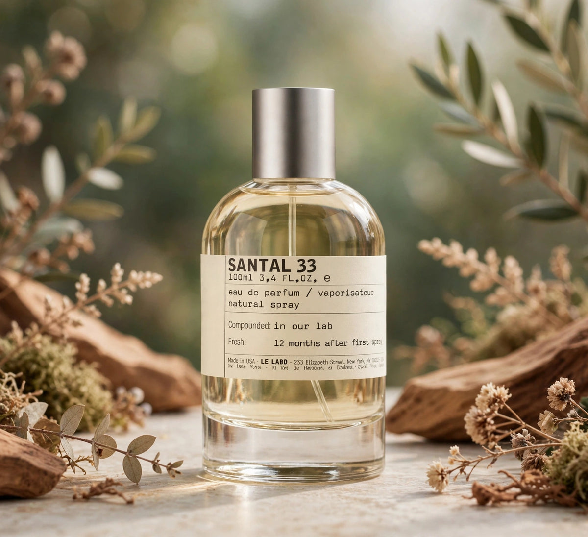 Le Labo Santal 33 EDP Unisex Perfume 3.4 oz / 100 ml