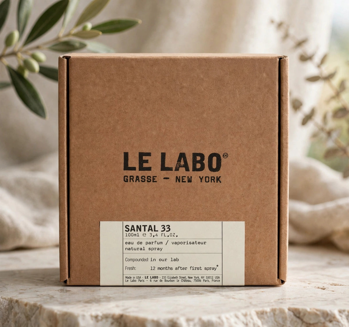 Le Labo Santal 33 Eau de Parfum Unisex 3.4 oz / 100 ml
