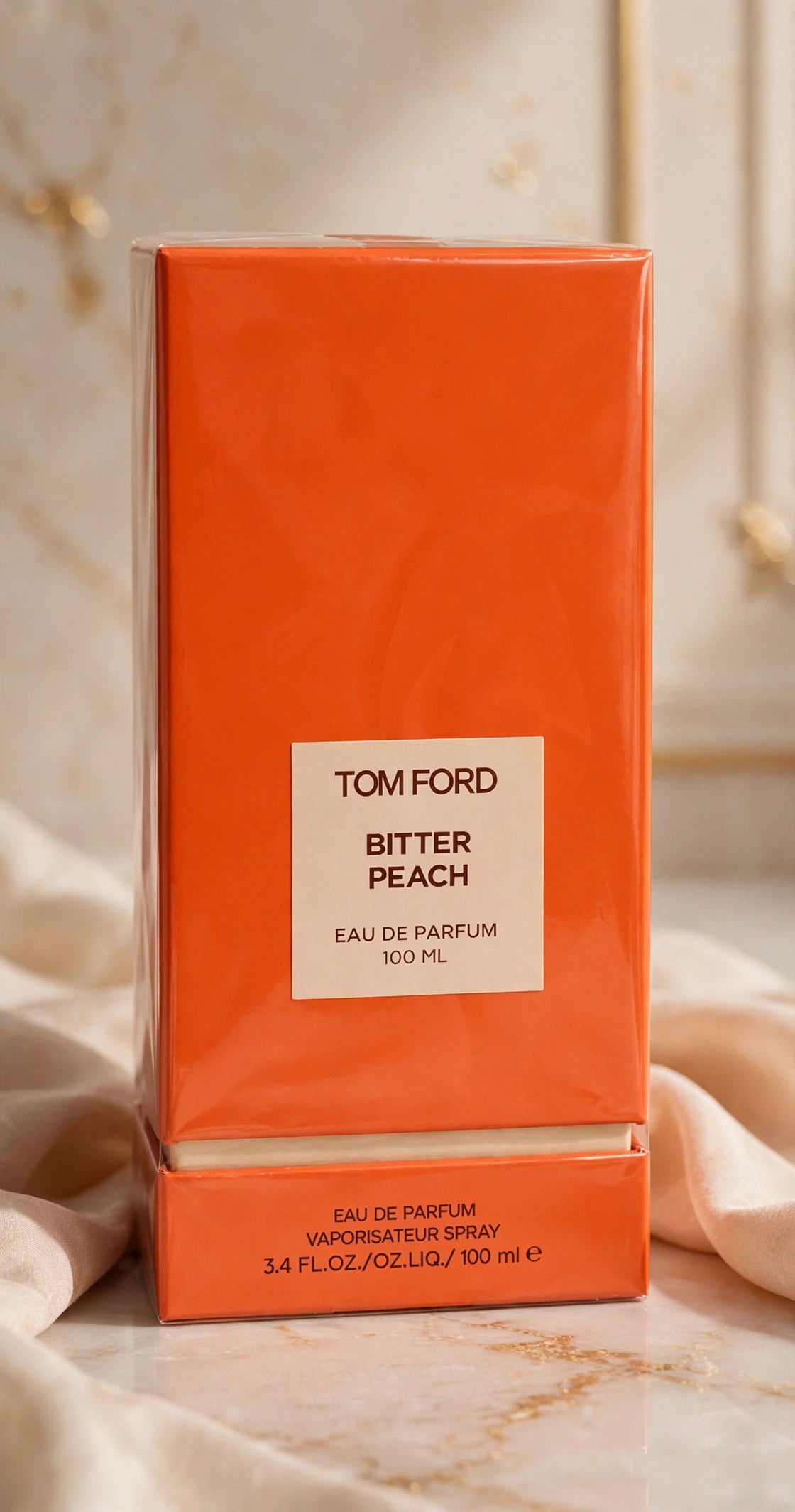 Tom Ford Bitter Peach Eau de Parfum – Unisex Perfume, 3.4 oz / 100 ml