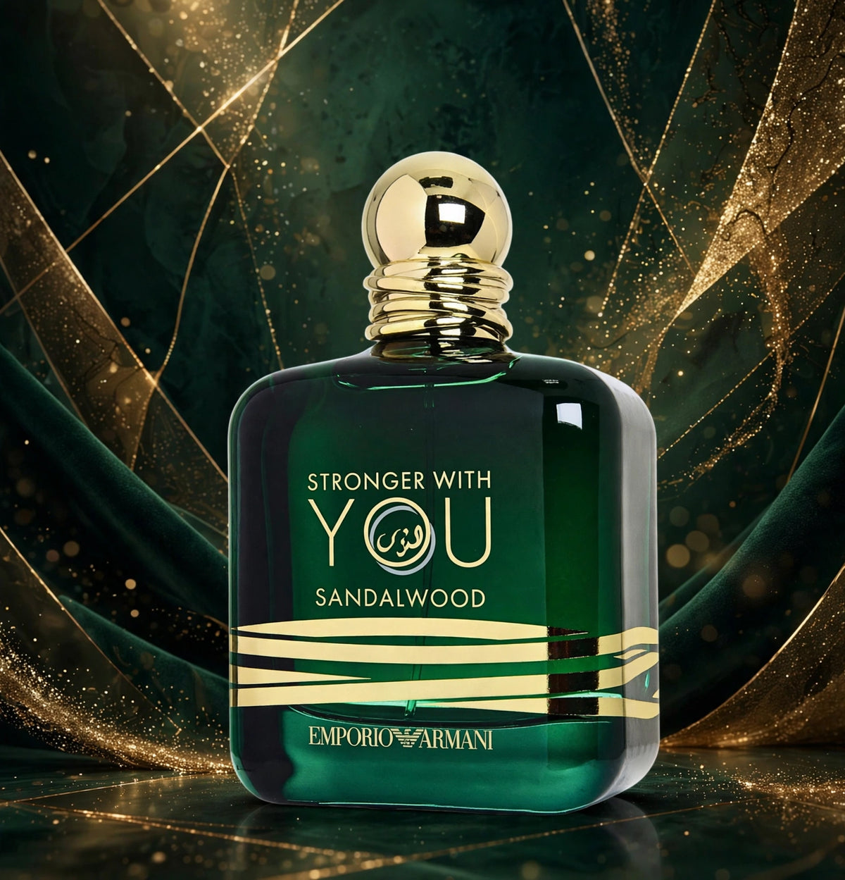 Giorgio Armani Stronger With You Sandalwood Eau de Parfum for Men, 3.4 oz / 100ml, New in Box