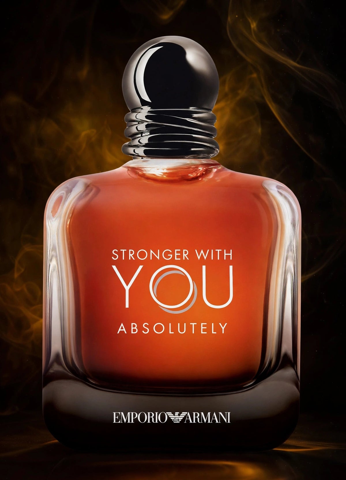 Emporio Armani Stronger With You Absolutely Eau de Parfum for Men, 3.3 oz / 100ml,