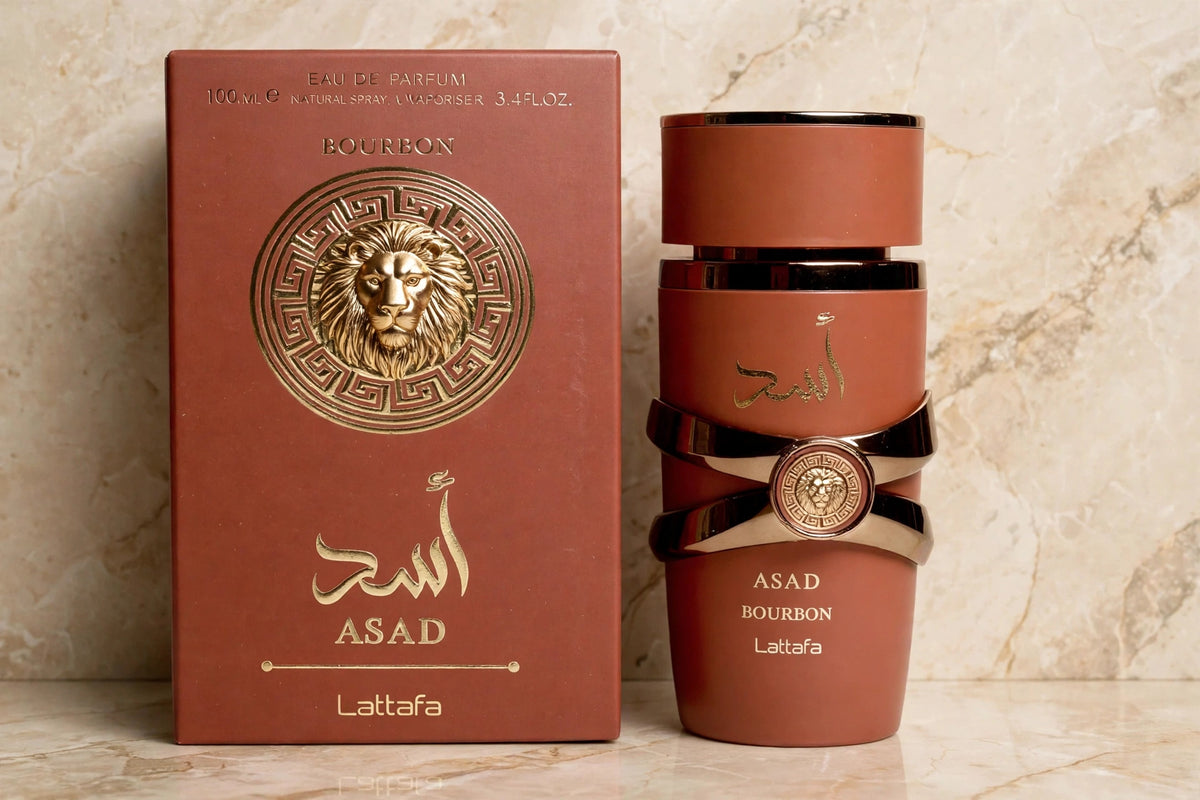 Lattafa Asad Bourbon Eau de Parfum for Men 100ml / 3.4 oz – New in Box