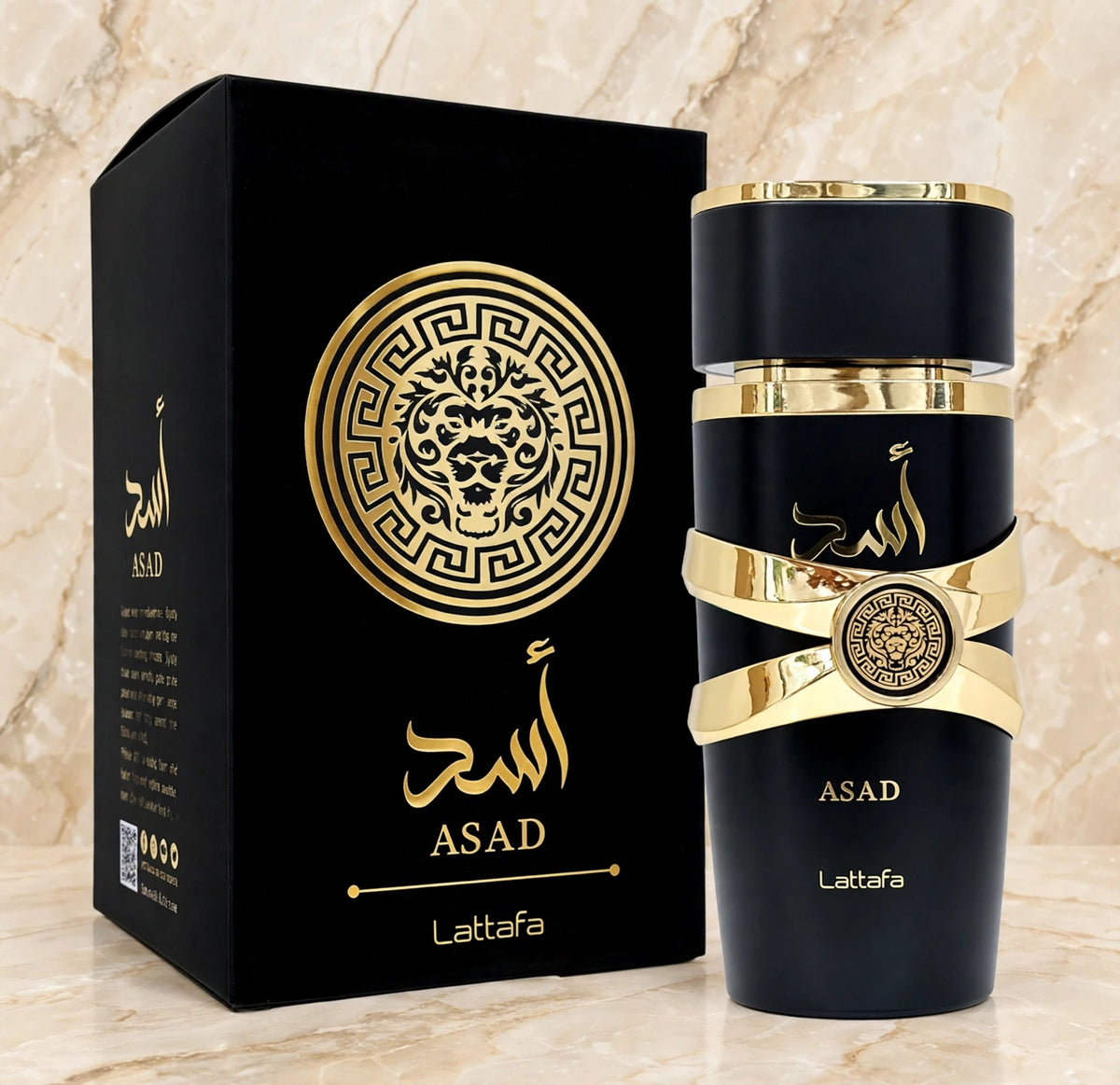Lattafa Asad Eau de Parfum for Men 100ml / 3.4 oz – Spray