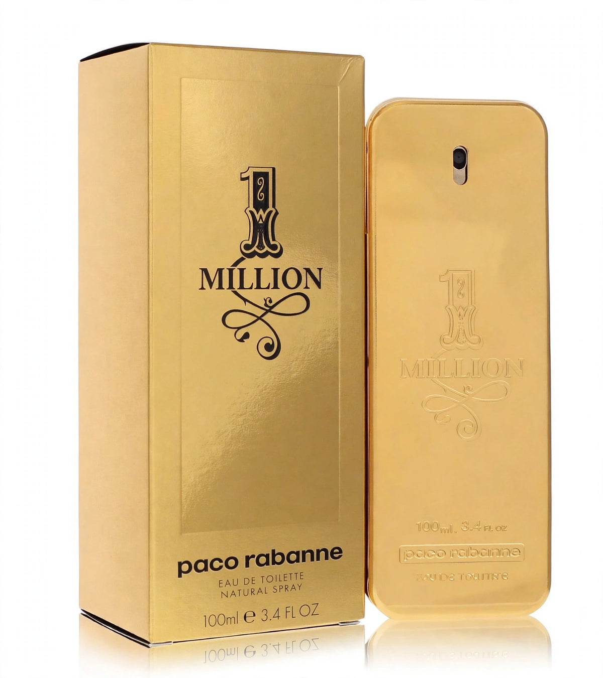 Paco Rabanne 1 Million Eau de Toilette for Men 100ml / 3.4 oz