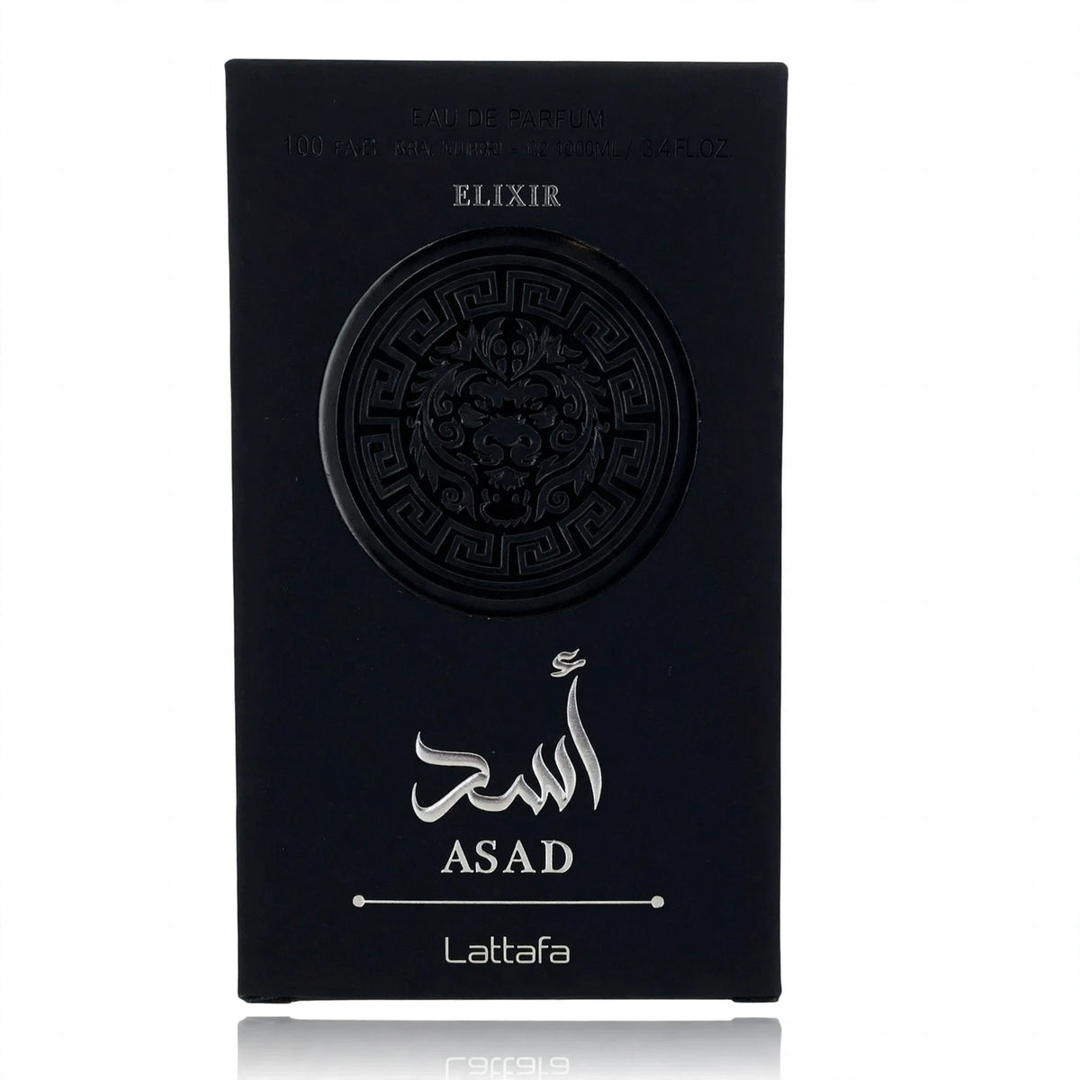 Lattafa Asad Elixir Eau de Parfum for Men 3.4 oz / 100ml – Spicy Woody Amber Fragrance