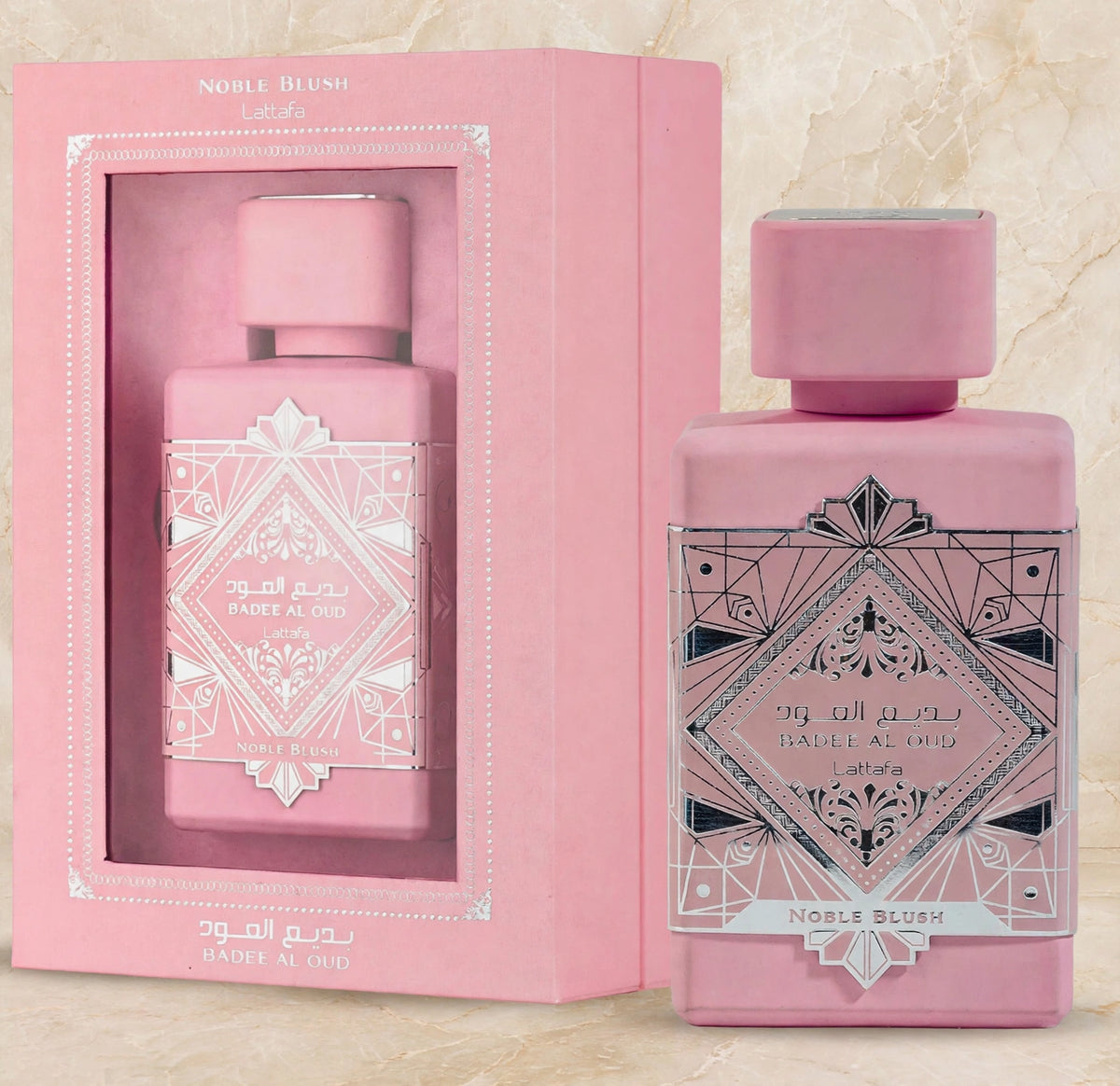 Lattafa Bade’e Al Oud Noble Blush Eau de Parfum Unisex 3.4 oz / 100ml – Sweet Gourmand Fragrance