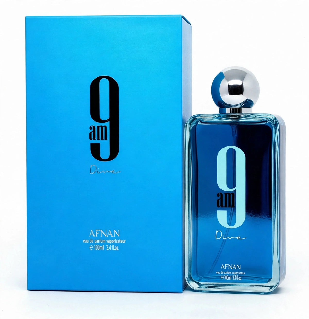 Afnan 9AM Dive Eau de Parfum Unisex Perfume 100ml / 3.4 oz