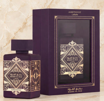 Lattafa Bade’e Al Oud Amethyst Eau de Parfum Unisex 3.4 oz / 100ml – Floral Oud Amber Fragrance