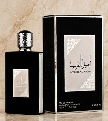 Asdaaf Ameer Al Arab Eau de Parfum for Men 3.4 oz / 100ml – Aromatic Oriental Fragrance