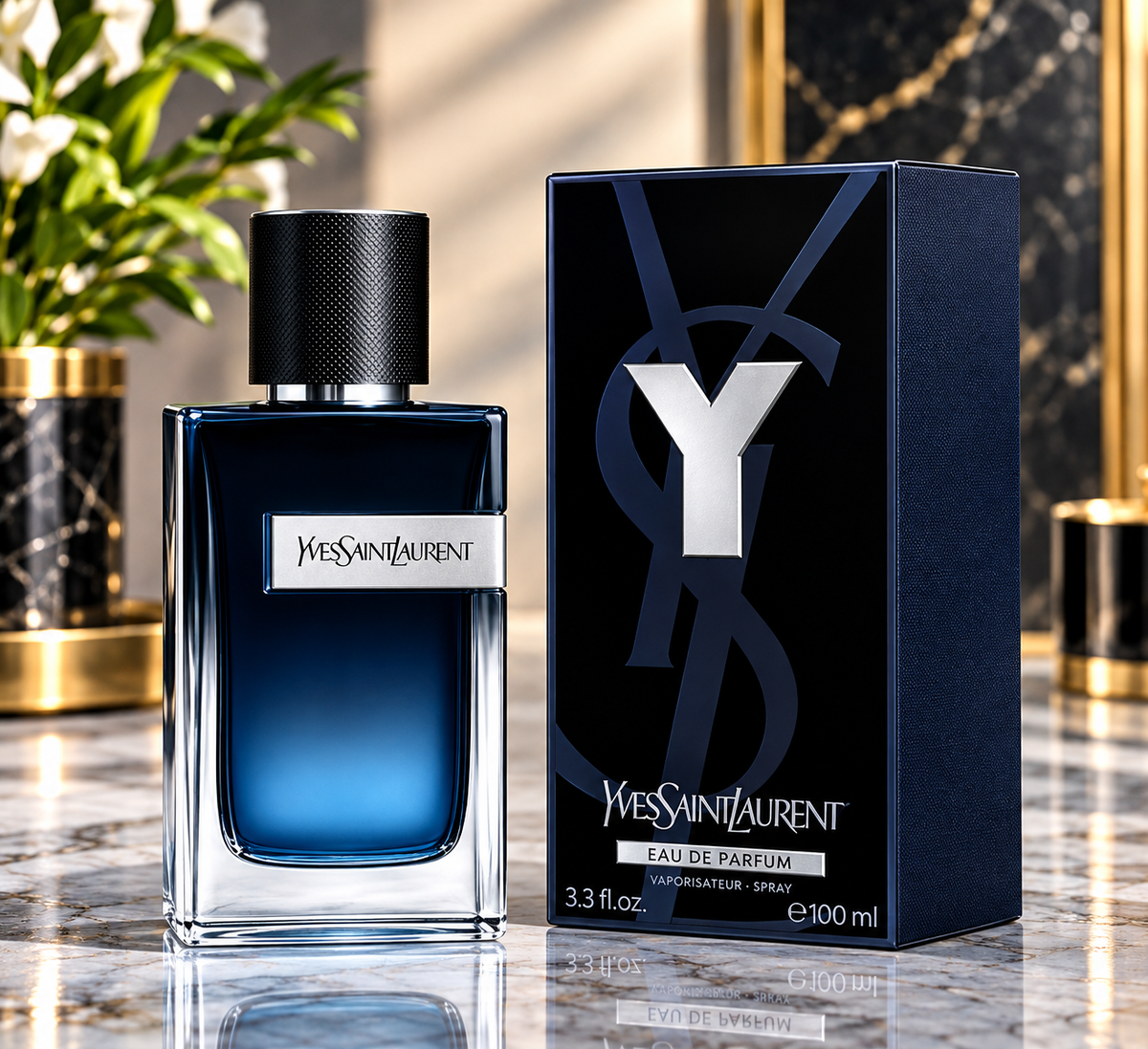 Yves Saint Laurent Y Eau de Parfum 3.3 oz / 100ml Cologne for Men