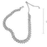 Full Rhinestone Necklace Necklace Clavicle Chain Necklace Fashion Necklace