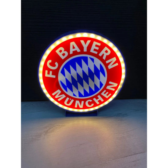 FCB Bayern Munich LED illuminated sign wall decoration