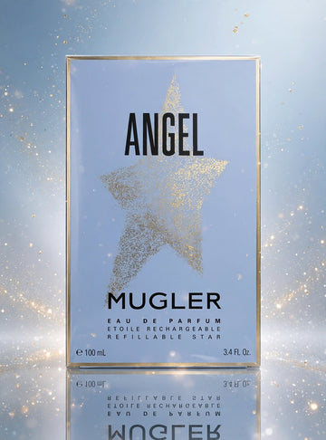 Mugler Angel EDP 100ml / 3.4 oz for Women – Refillable Star Perfume Spray