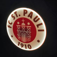 FC St. Pauli LED illuminated sign